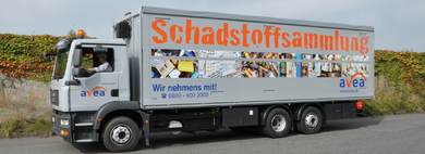 Mehr Informationen zum Thema Standorte Schadstoffmobil